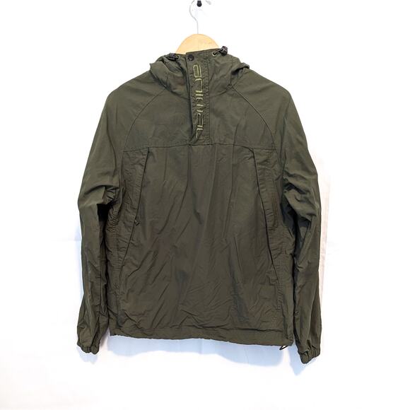 Animal Ski Brand Windbreaker Jacket Size S Olive Green - Picture 1 of 12